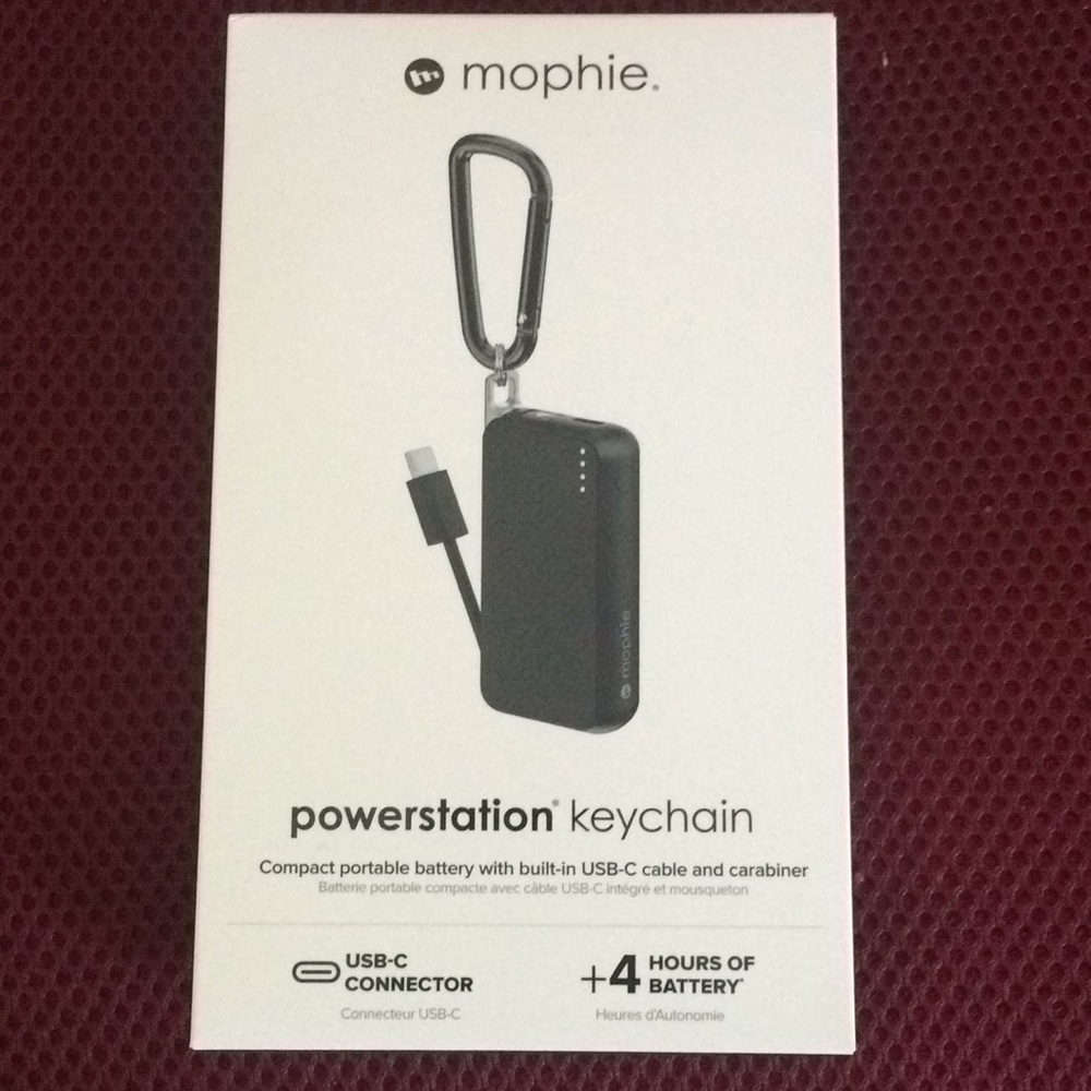 Powerstation Key Chain USB-C compatible New In Box